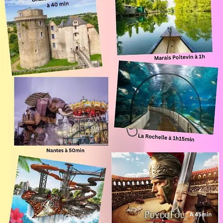 Pansiyon Hibiscus La Roche-sur-Yon